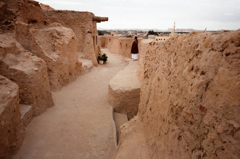 The maze-like alleys of Shali