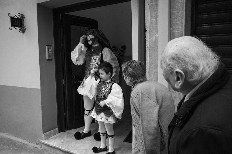 The older ones are giving the blessing to the younger ones