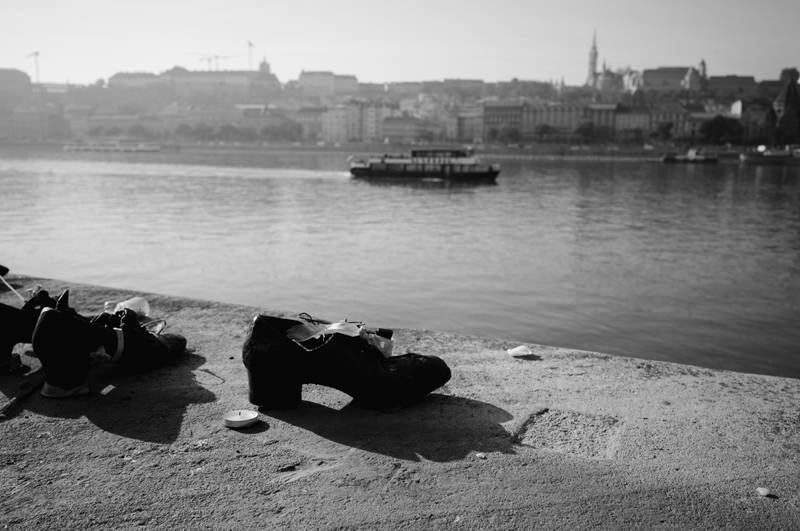 Details by the Danube river in Budapest